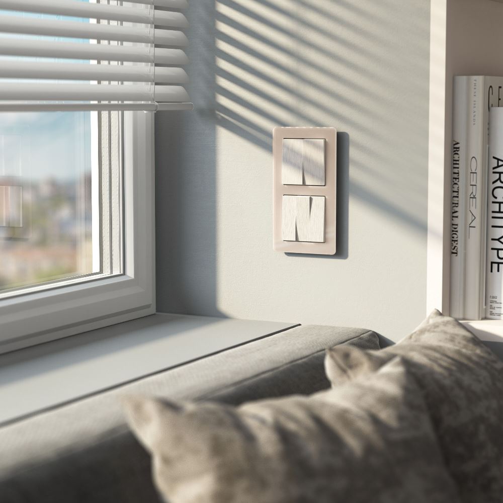 Набор клавиш для выключателя трехклавишного Werkel Перламутровый рифленый W1139013 — изображение 2