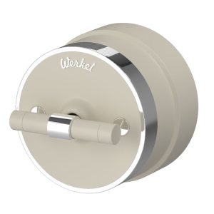 Выключатель двухклавишный накладной Werkel Vintage на 4 положения Слоновая кость W5822055