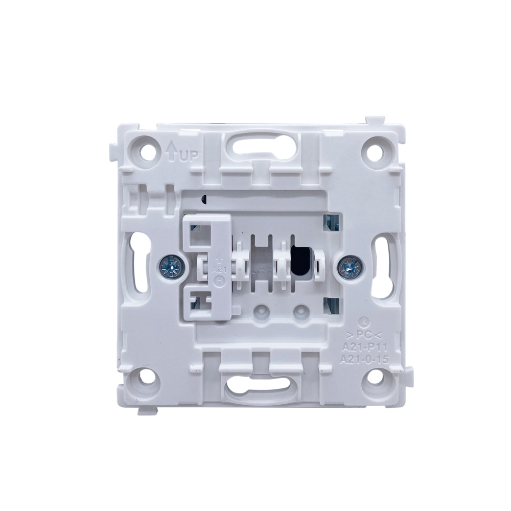 Выключатель одноклавишный встраиваемый проходной Donel R98 Сталь матовая DA10600-DA29637 — изображение 4