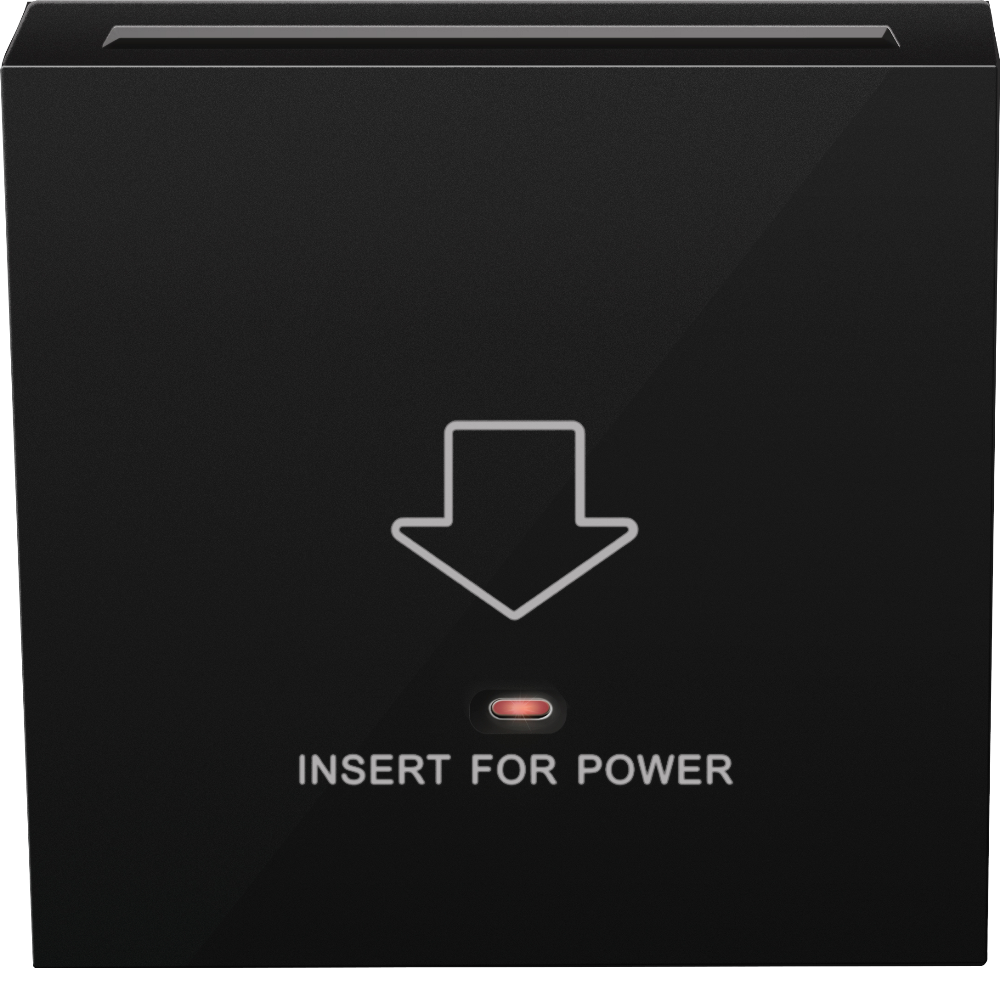 Выключатель электронный карточный встраиваемый Donel R98 Карбон матовый DA14000-DA59030 — изображение 2