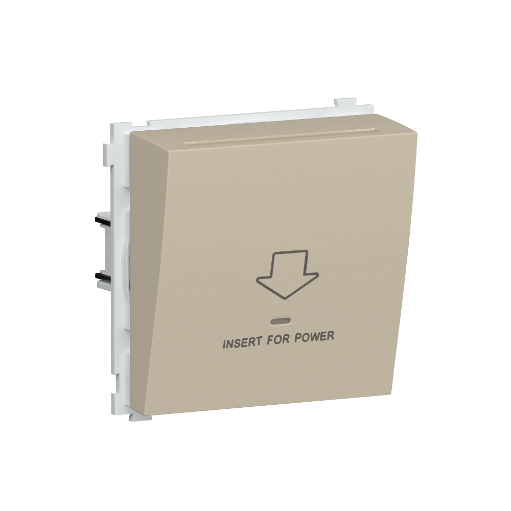 Выключатель электронный карточный встраиваемый Donel R98 Кашемир матовый DA14000-DA59035