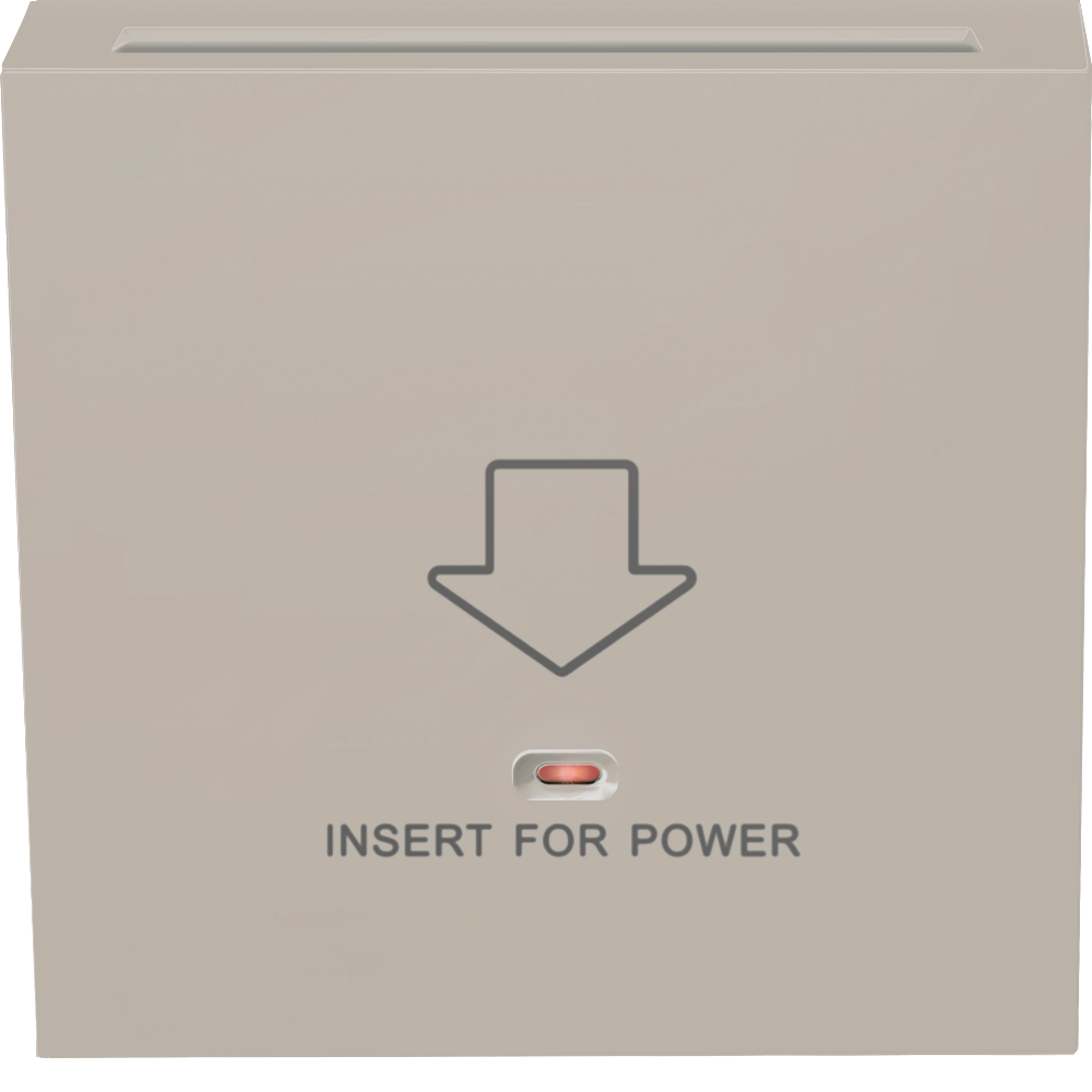 Выключатель электронный карточный встраиваемый Donel R98 Кашемир матовый DA14000-DA59035 — изображение 2