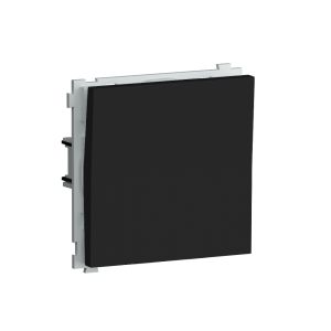 Выключатель одноклавишный встраиваемый Donel R98 звонкового типа Карбон матовый DA15100-DA29630