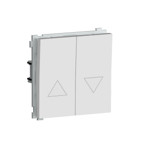 Выключатель жалюзи встраиваемый Donel R98 Белый матовый DA15800-DA29433