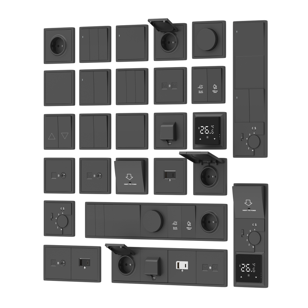 Диммер Donel R98 Dali роторный Черный матовый DDIMTWDali-2-DA65028 — изображение 2