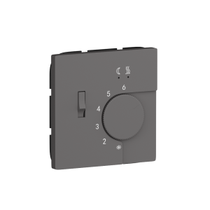 Терморегулятор механический Donel R98 с внешним датчиком пола Шоколад матовый DTEF231-DA14942