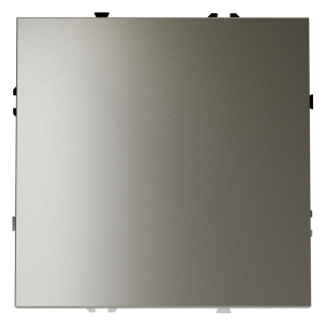 Выключатель одноклавишный встраиваемый Voltum S70 Шелк VLS010104