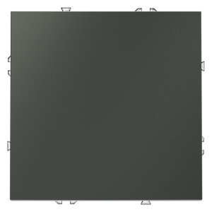 Выключатель одноклавишный встраиваемый перекрестный Voltum S70 Титан VLS010506