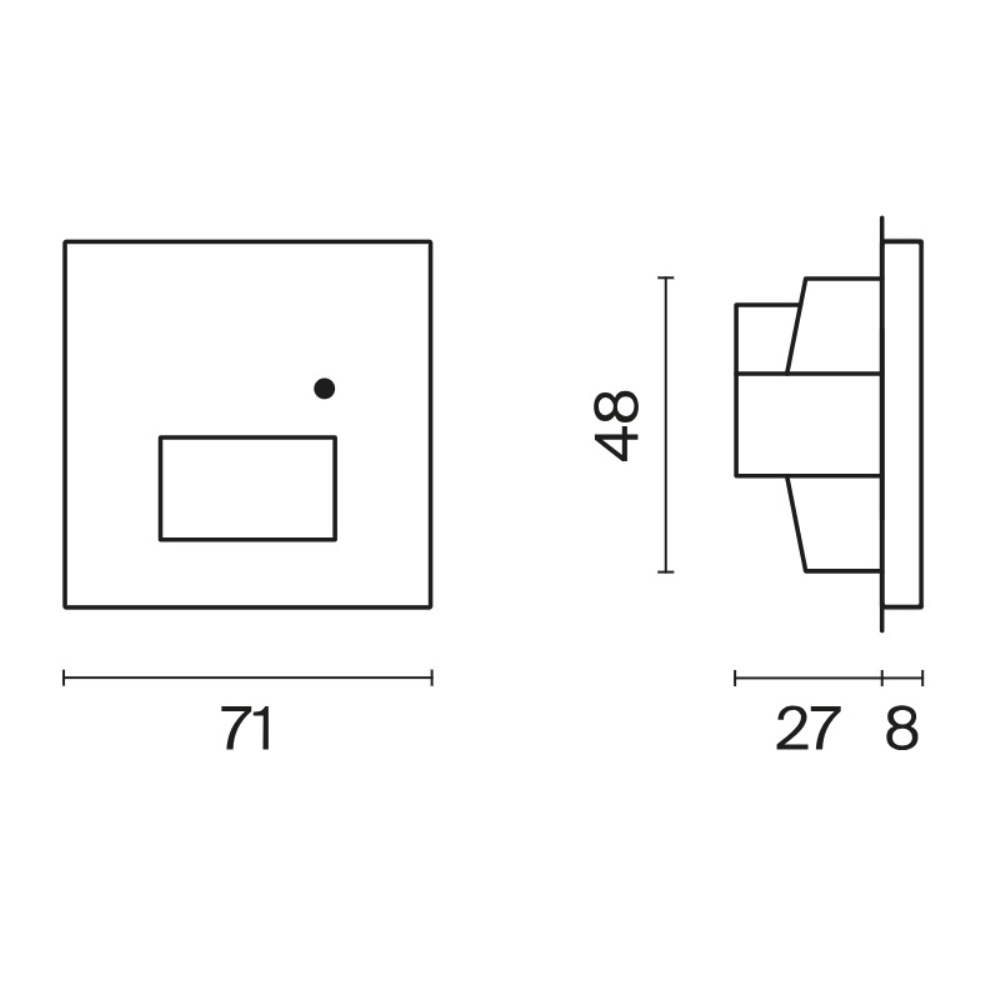 LED подсветка встраиваемая Voltum S70 с датчиком Шелк VLS070704 — изображение 5