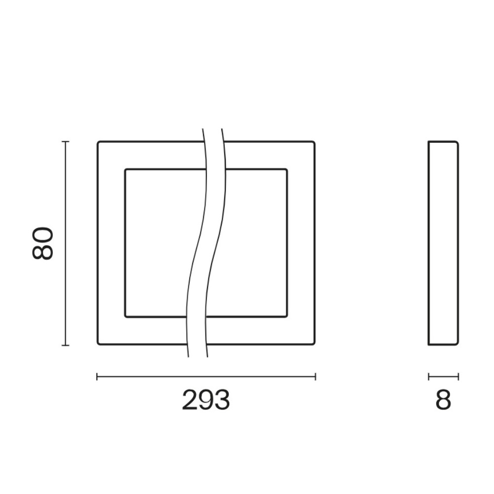 Рамка пластиковая Voltum S70 на 4 поста Черный матовый VLS100408 — изображение 5