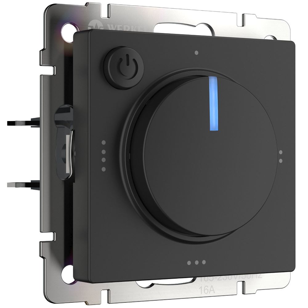 Терморегулятор электромеханический Werkel для теплого пола Черный W1151108