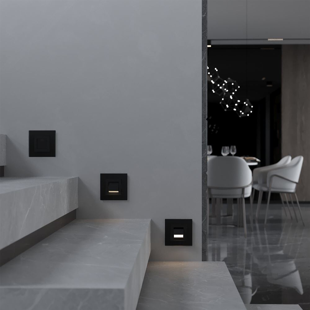 LED подсветка встраиваемая Werkel поворотная Черный матовый W1154708 — изображение 3